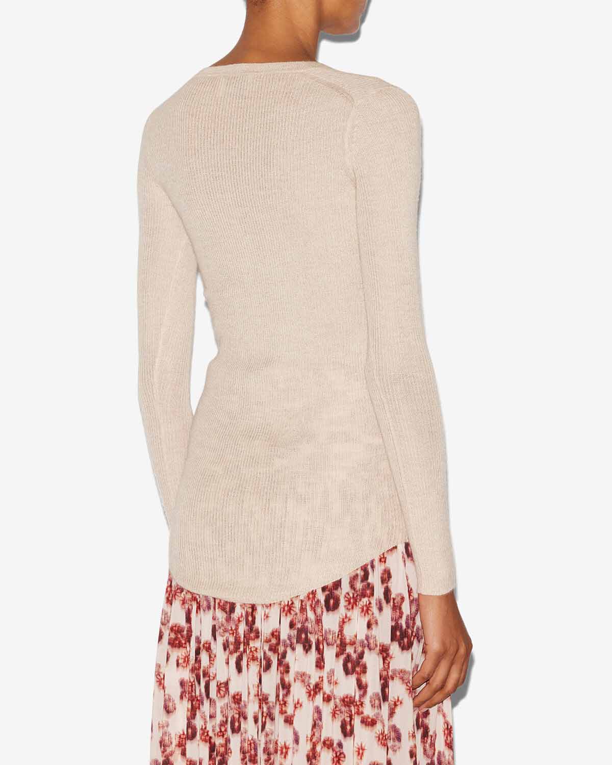 Idite sweater Woman Beige 4