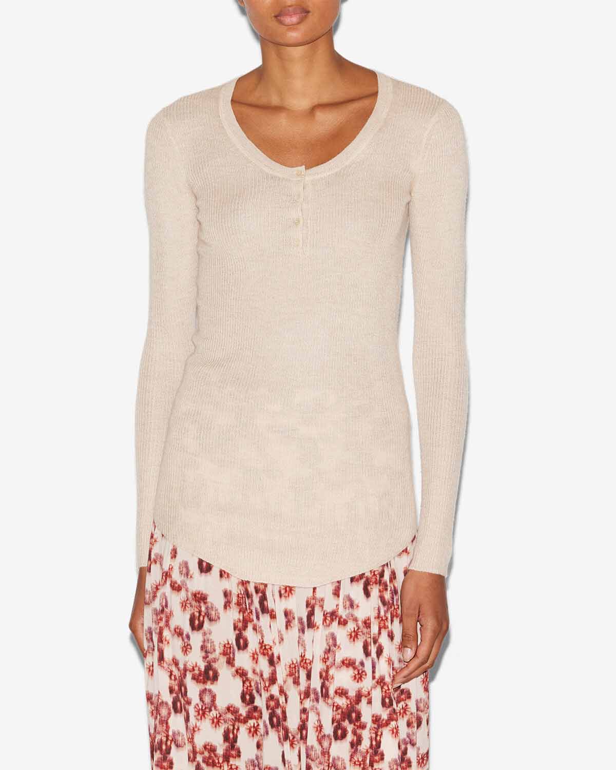 Idite sweater Woman Beige 4