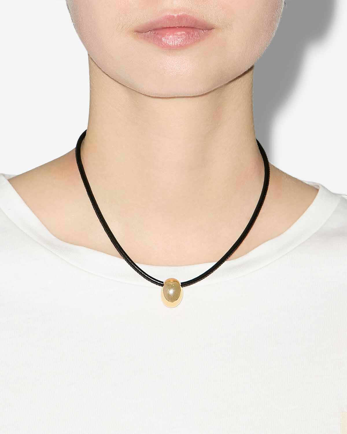 New crescent 초커 Woman 검은색 1