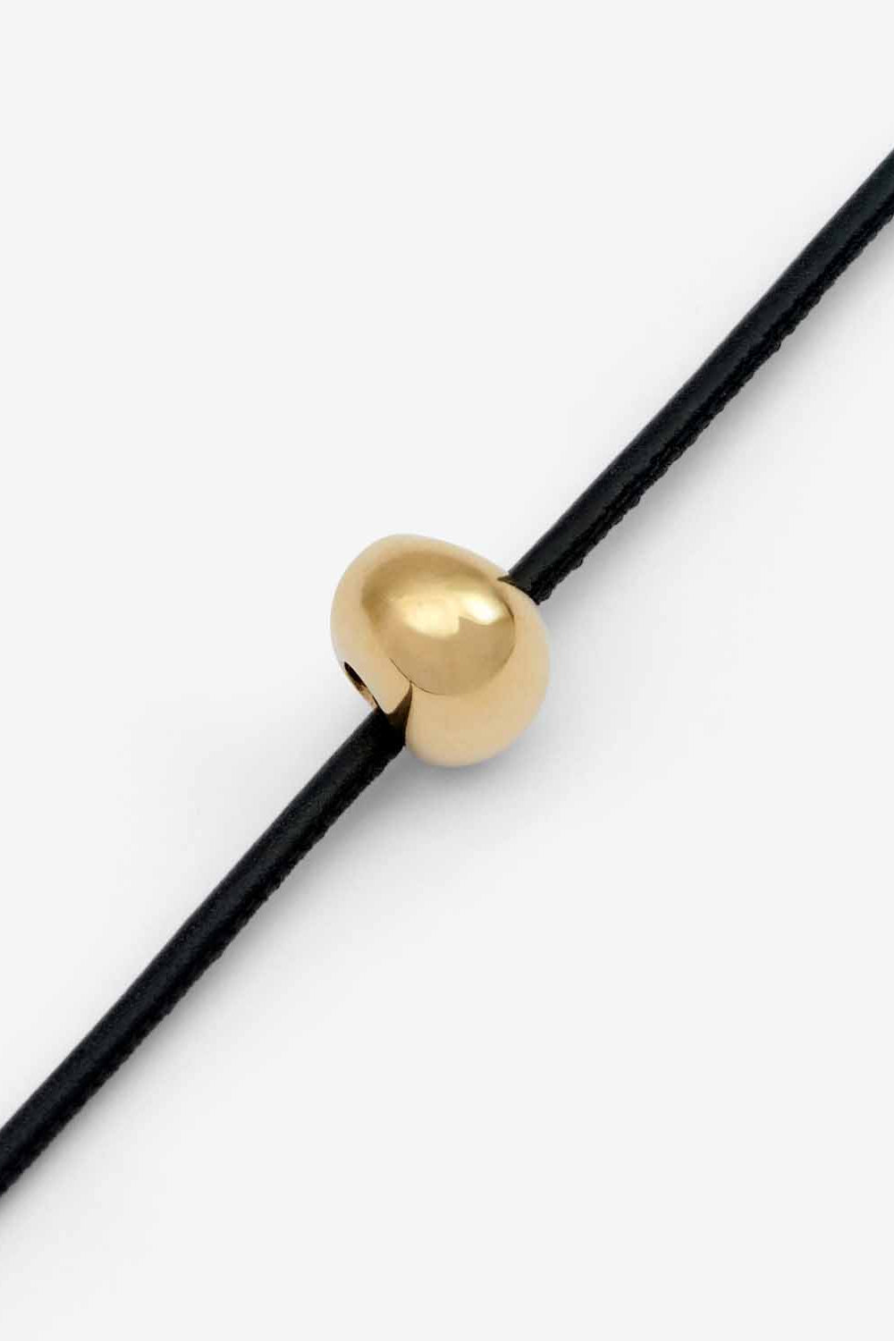 Girocollo new crescent con perle - Nero - Woman - 3