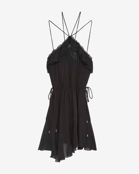 BETTY DRESS Woman black | ISABEL MARANT Official online store