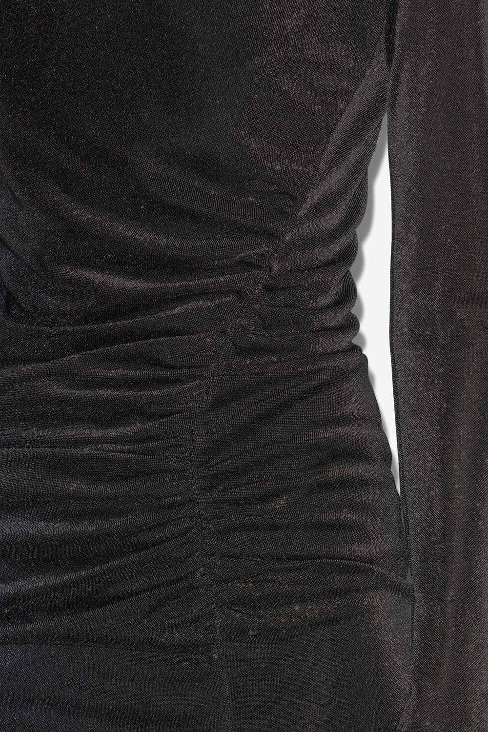 Abito lungo in lurex jenisa - Gun metal - Woman - 3