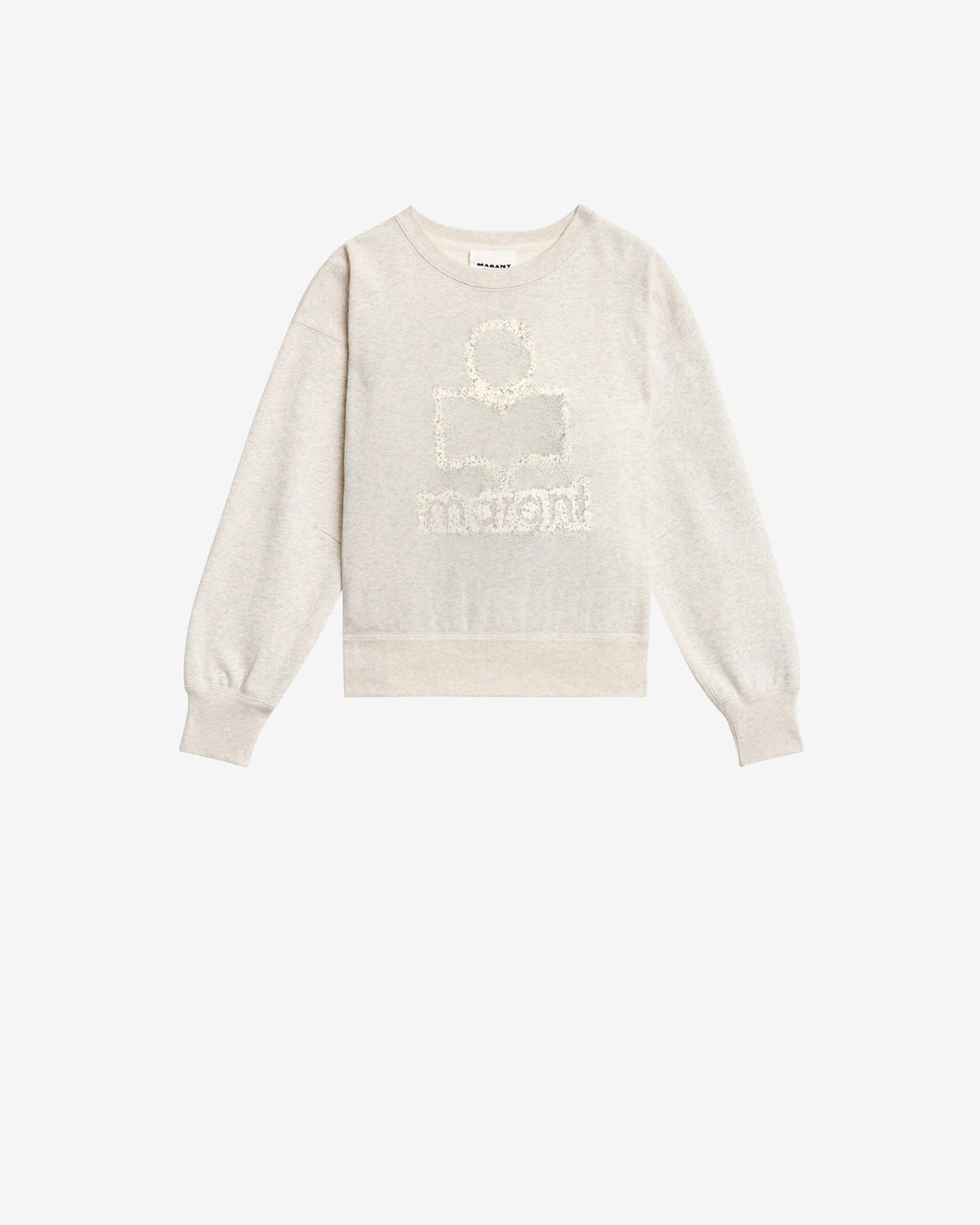 Sweatshirt mobyli aus flauschiger baumwolle - Naturfarben - Woman - 5