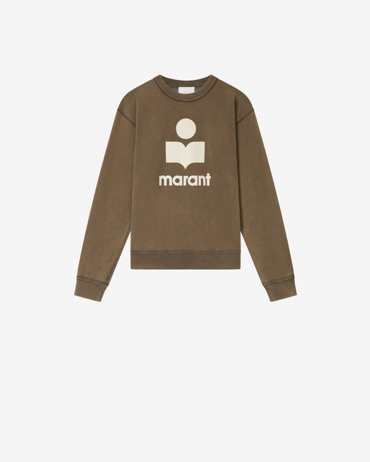 Mikoy ロゴ入り コットン製 スウェットシャツ - Dark bronze-ecru - Man - 1