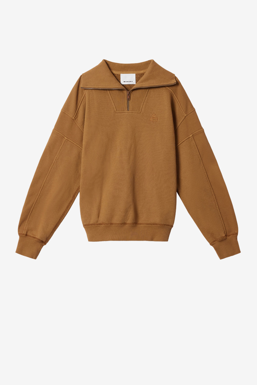 Malone コットン製 スウェットシャツ - Camel - Man - 1