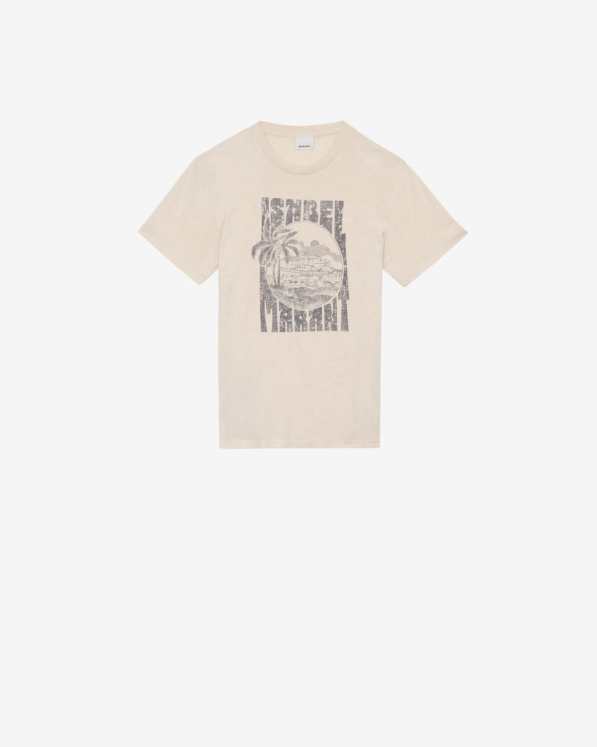 T-shirt honore mit bedrucktem logo - Naturfarben - Man - 5