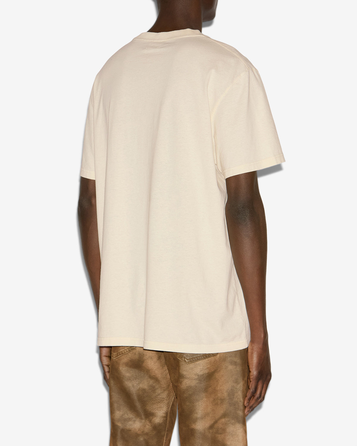 T-shirt honore mit bedrucktem logo - Naturfarben - Man - 4