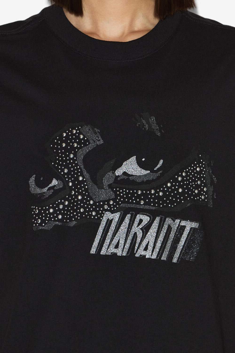 T-shirt zoeline con stampa - Nero - Woman - 3