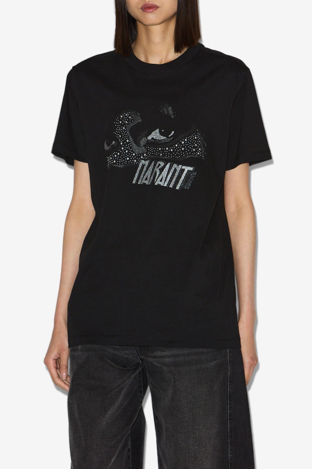 T-shirt zoeline con stampa - Nero - Woman - 4