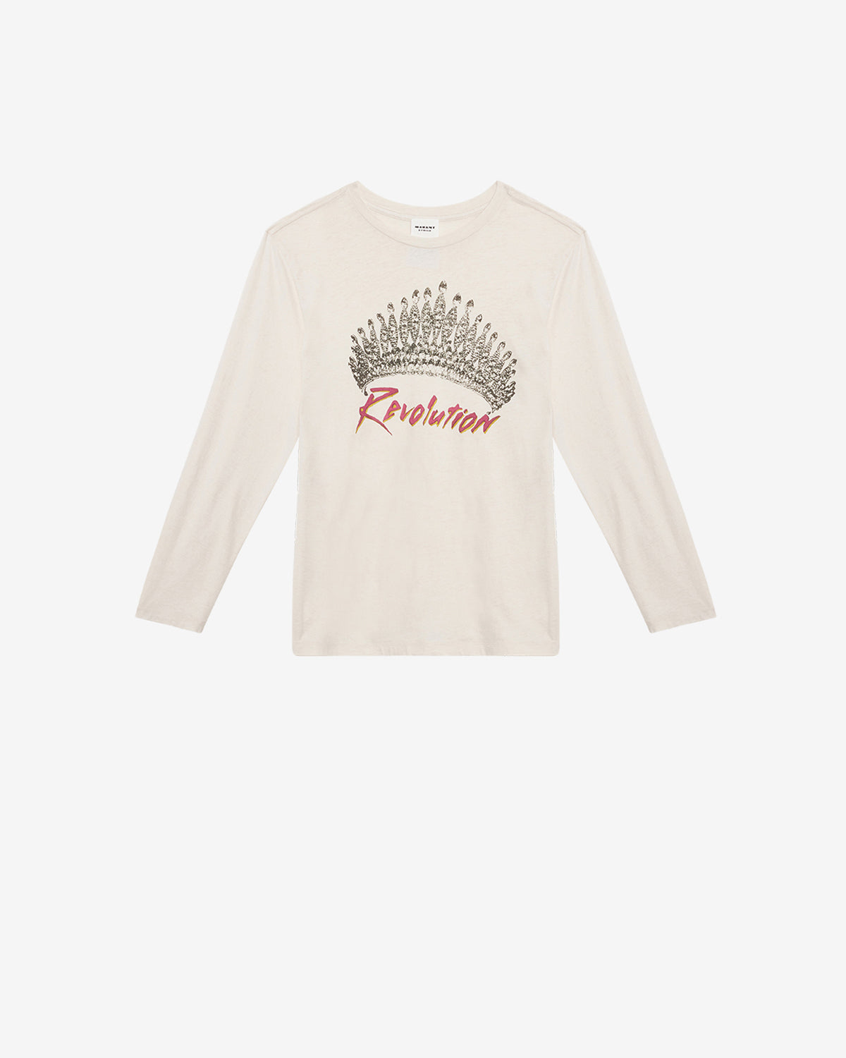 T-shirt à manches longues martine imprimé - Écru - Woman - 5