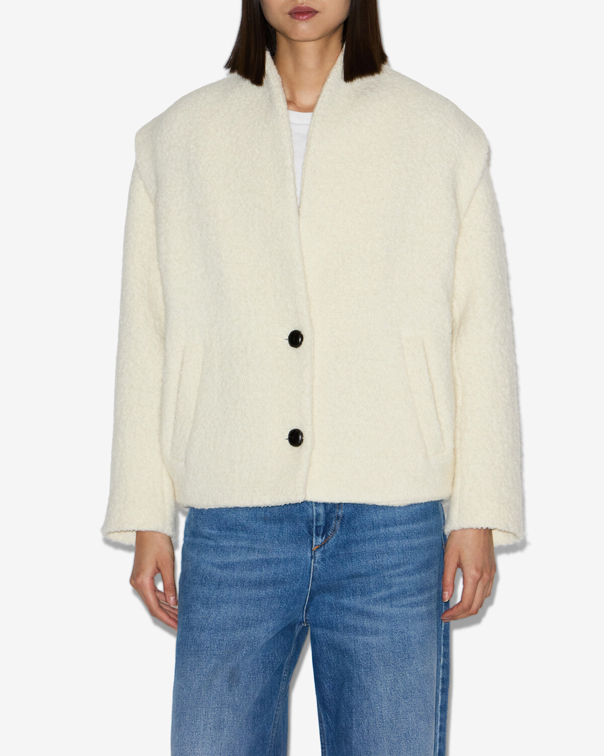 Drogo jacket Woman Ecru 4
