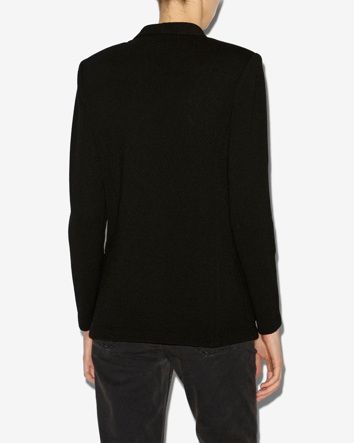 Chaqueta de traje olivia de punto - Negro - Woman - 4