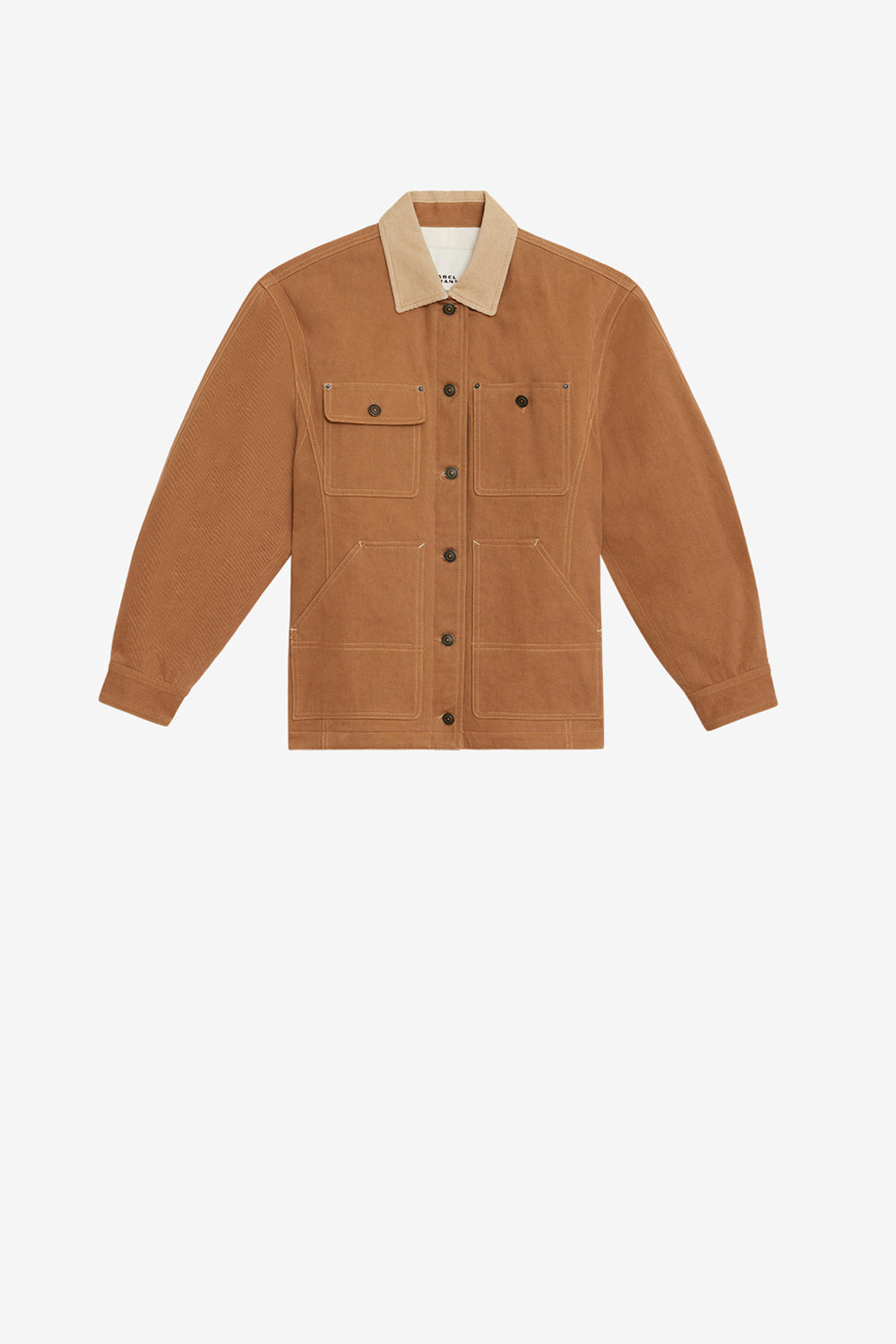 Ninon 면 워크웨어 재킷 - Cognac - Woman - 1