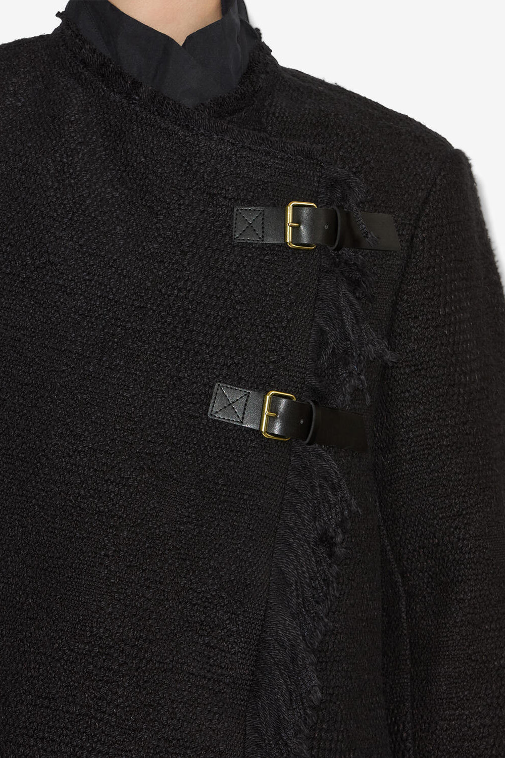Garmia cotton and linen coat - Black - Woman - 3