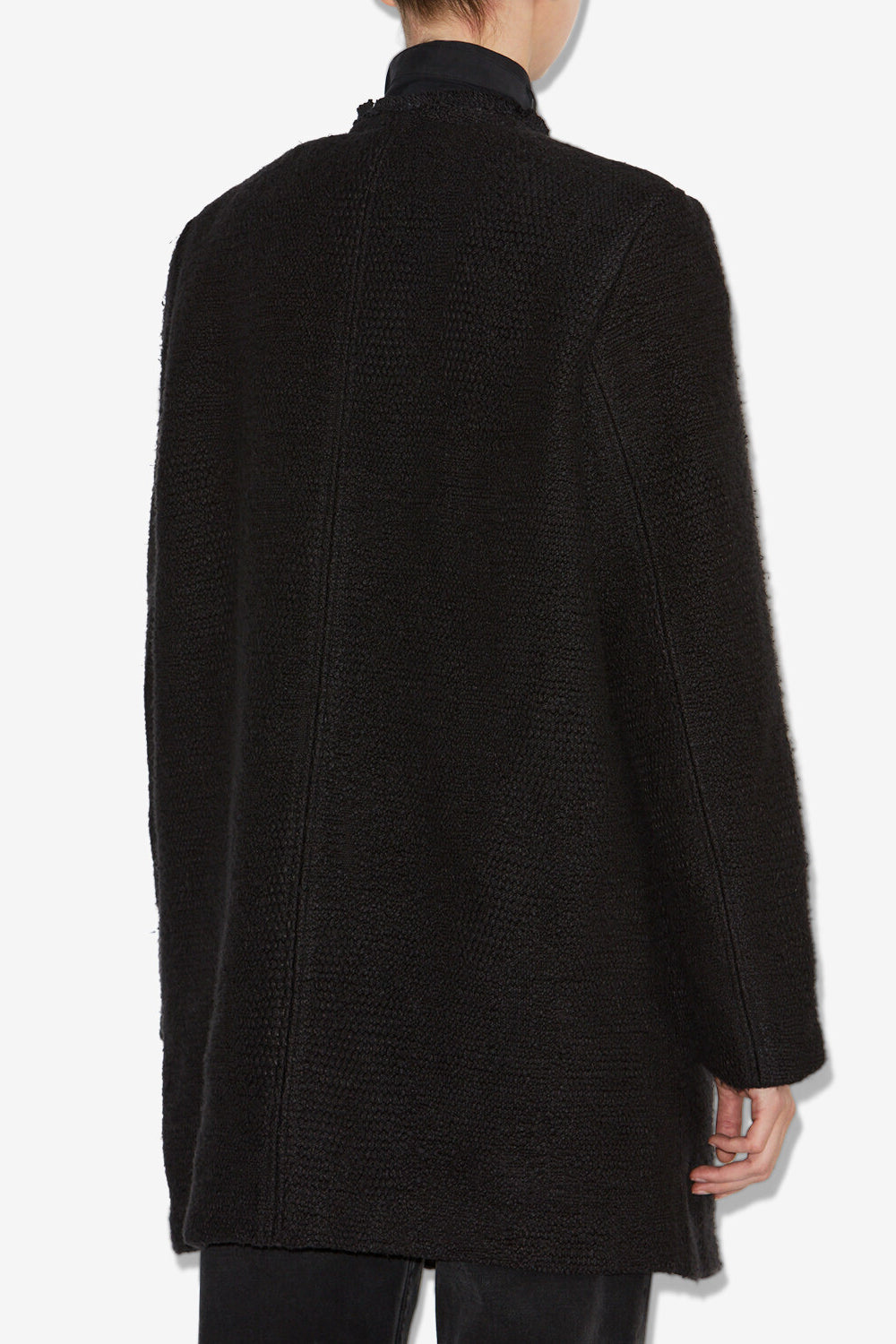 Garmia cotton and linen coat - Black - Woman - 5