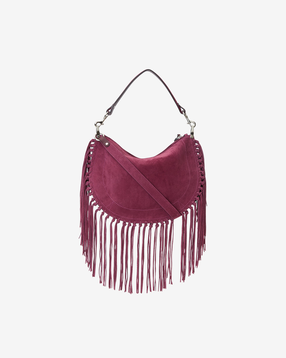 Bolso oskan soft zipped Woman Frambuesa 3