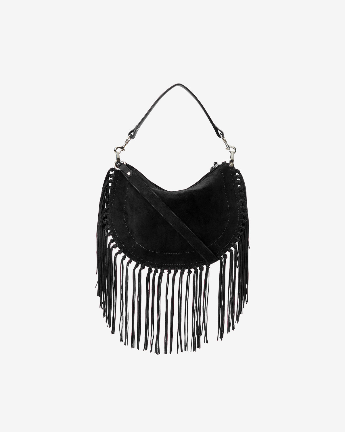 Sac oskan soft zipped Woman Noir et argenté 3