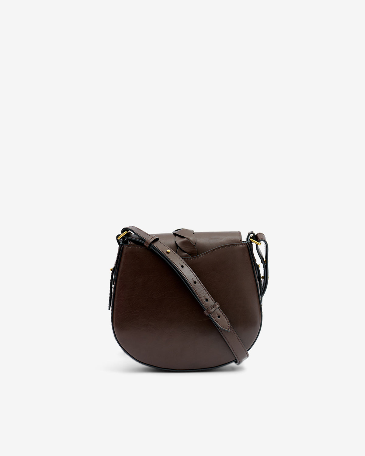 Bolso bandolera altay small de cuero - Chocolate - Woman - 2