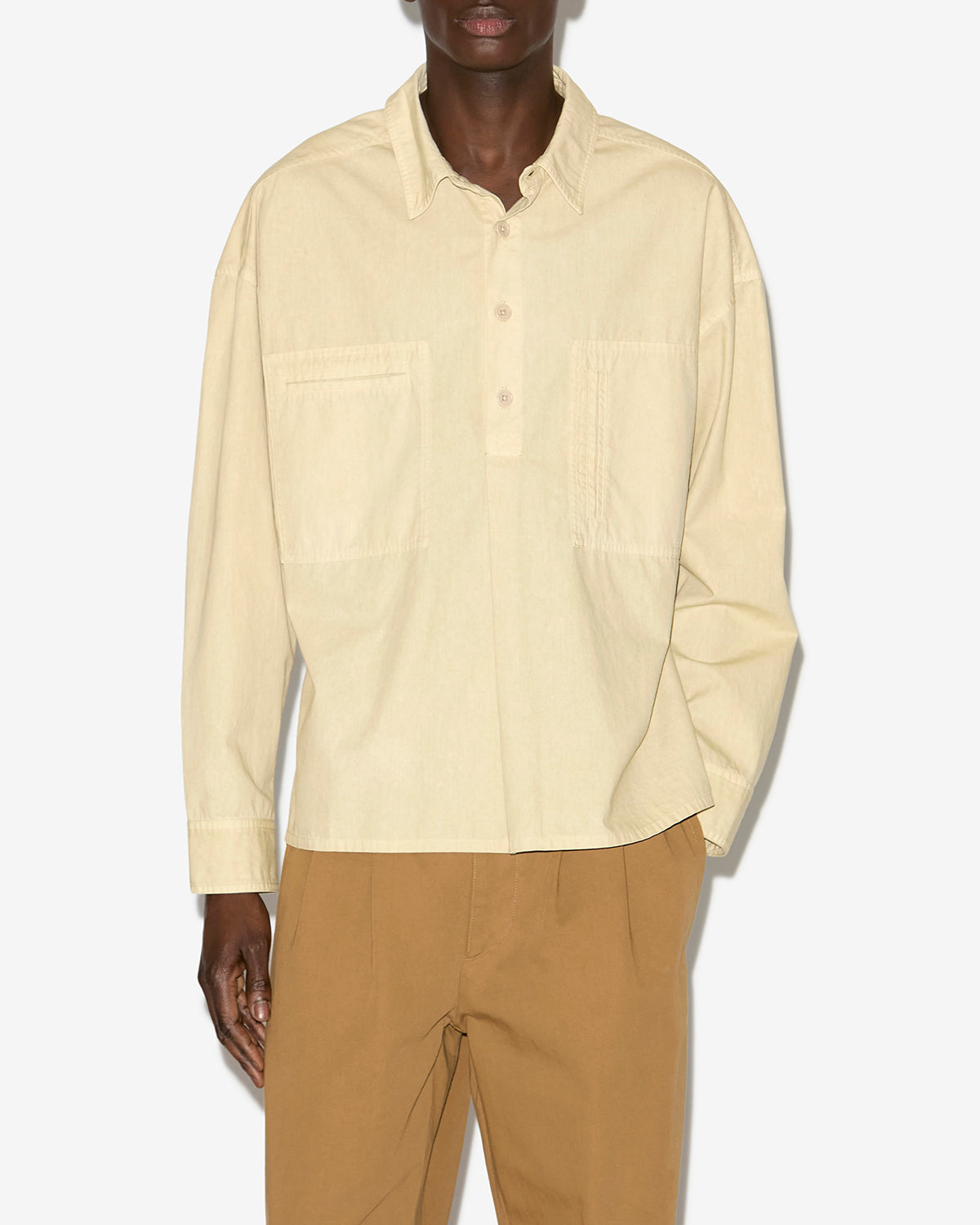 Chemise terryc Man Écru 4