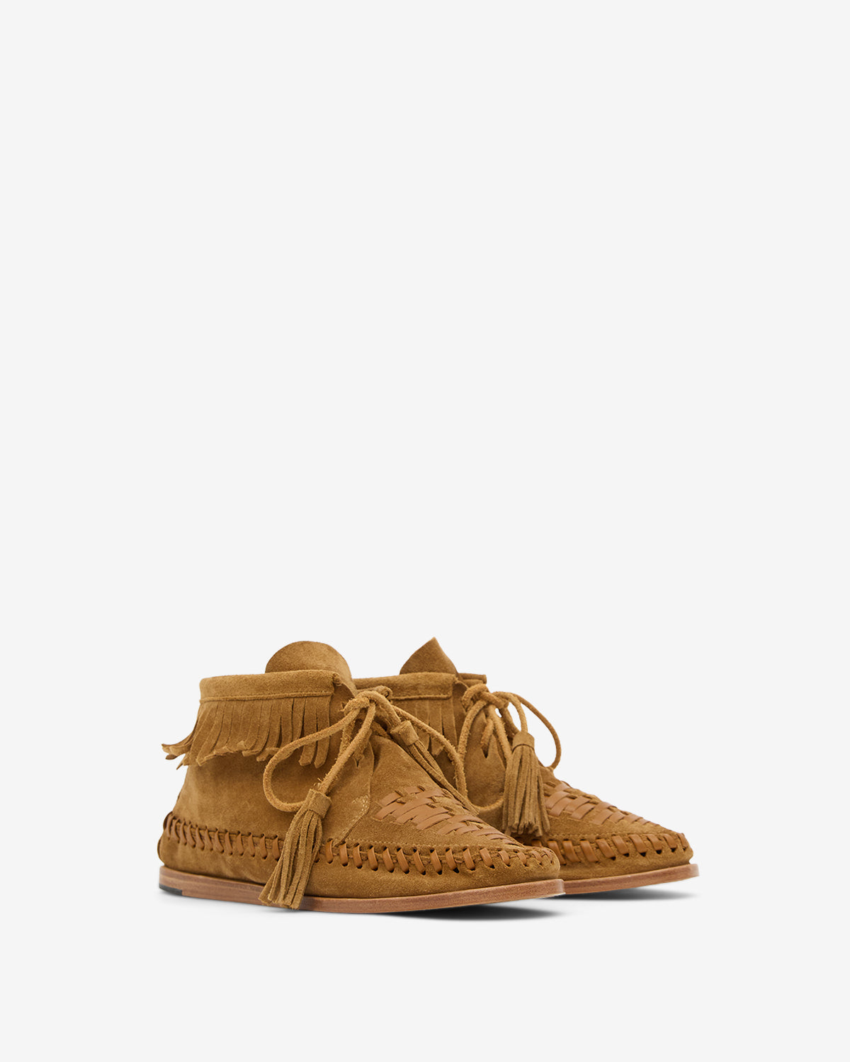FITZA LOAFERS Woman cognac | ISABEL MARANT Official online store