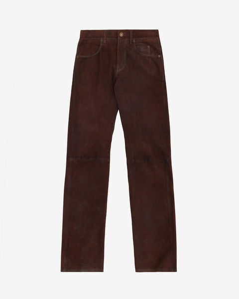 パンツ Isabel Marant Trousers Brown Isabel Marant: Brown Lewys Trousers | SSENSE Canada