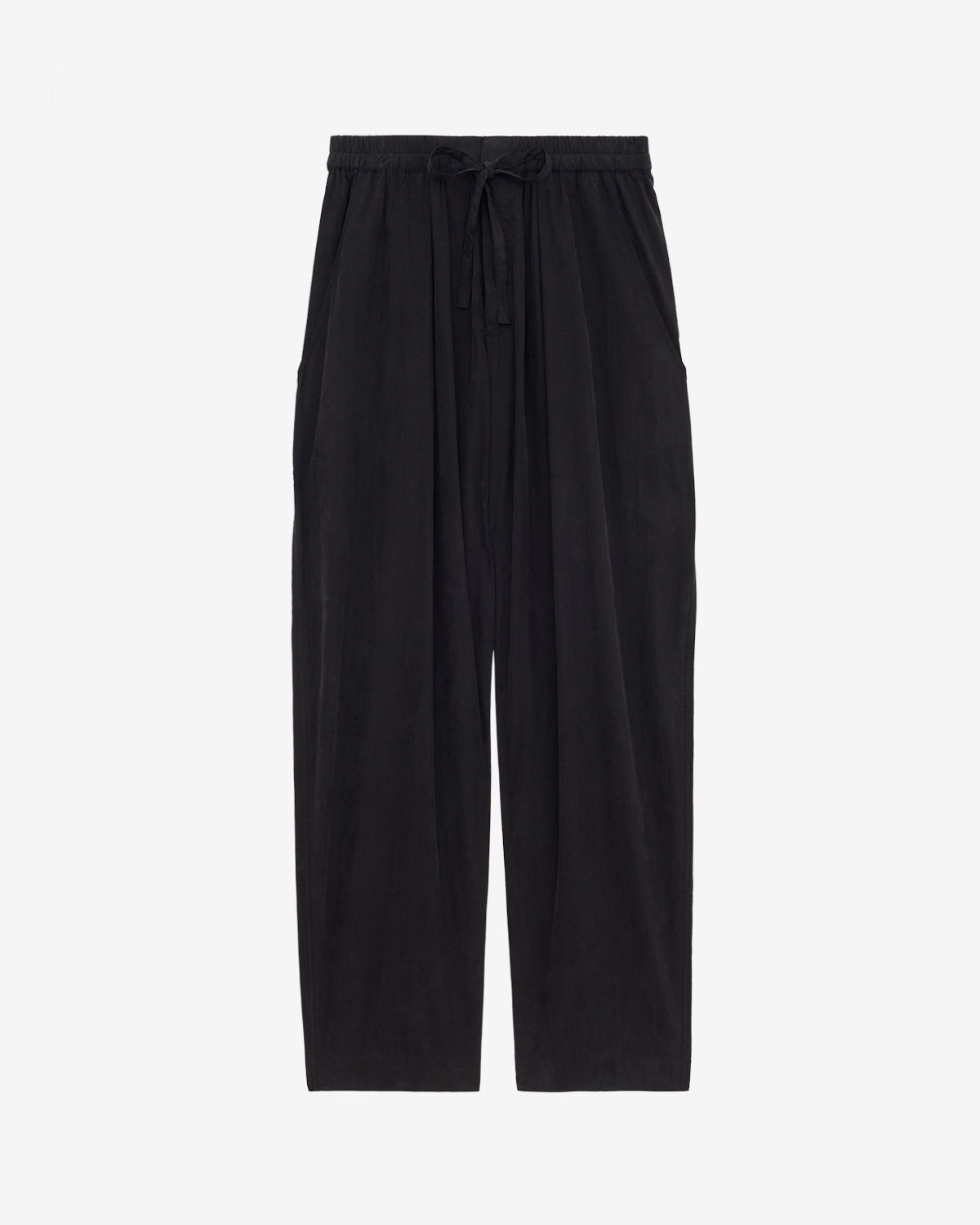 Pantalon hectorina en tissu technique froncé - Noir - Woman - 5