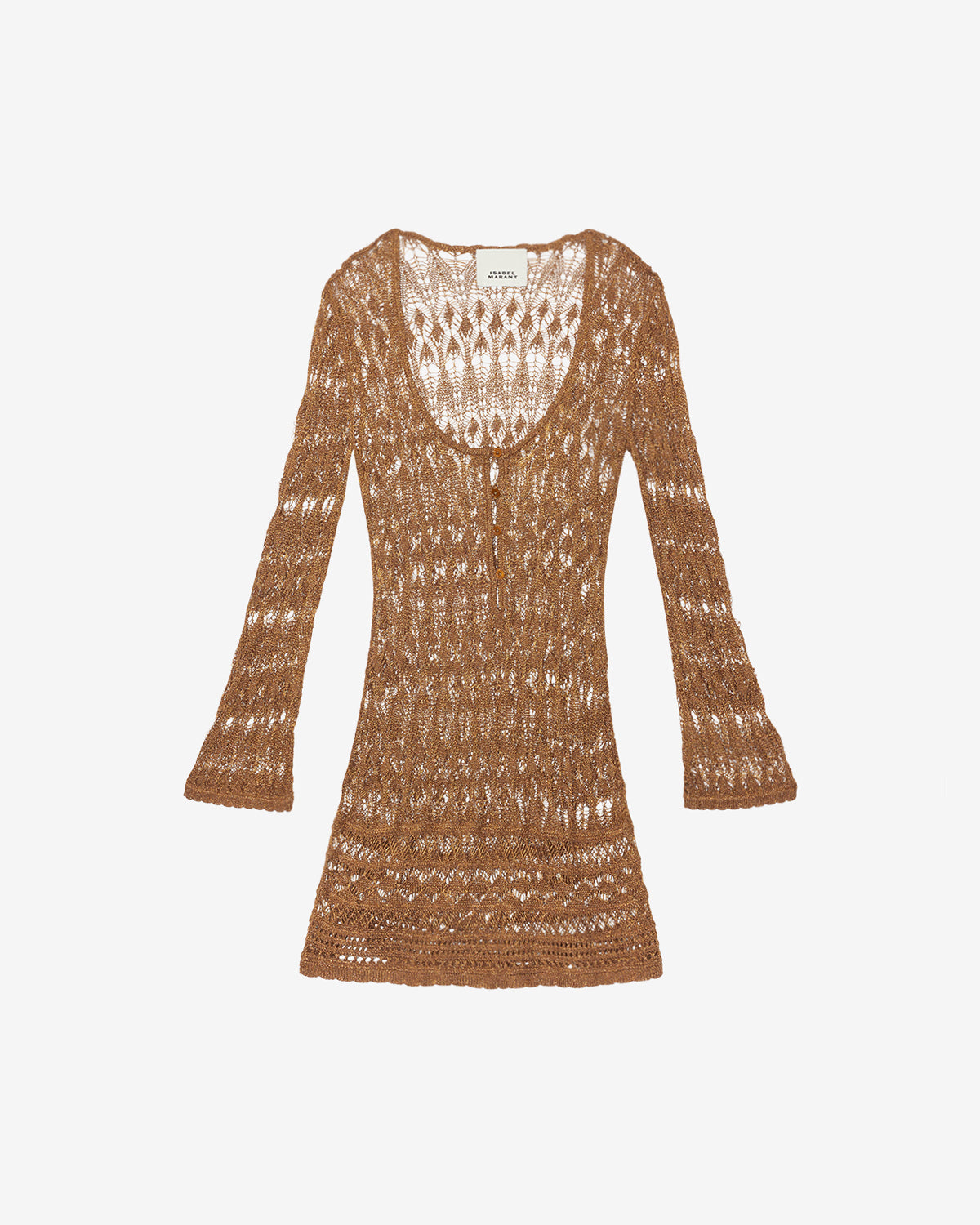 Pia dress Woman Gold 