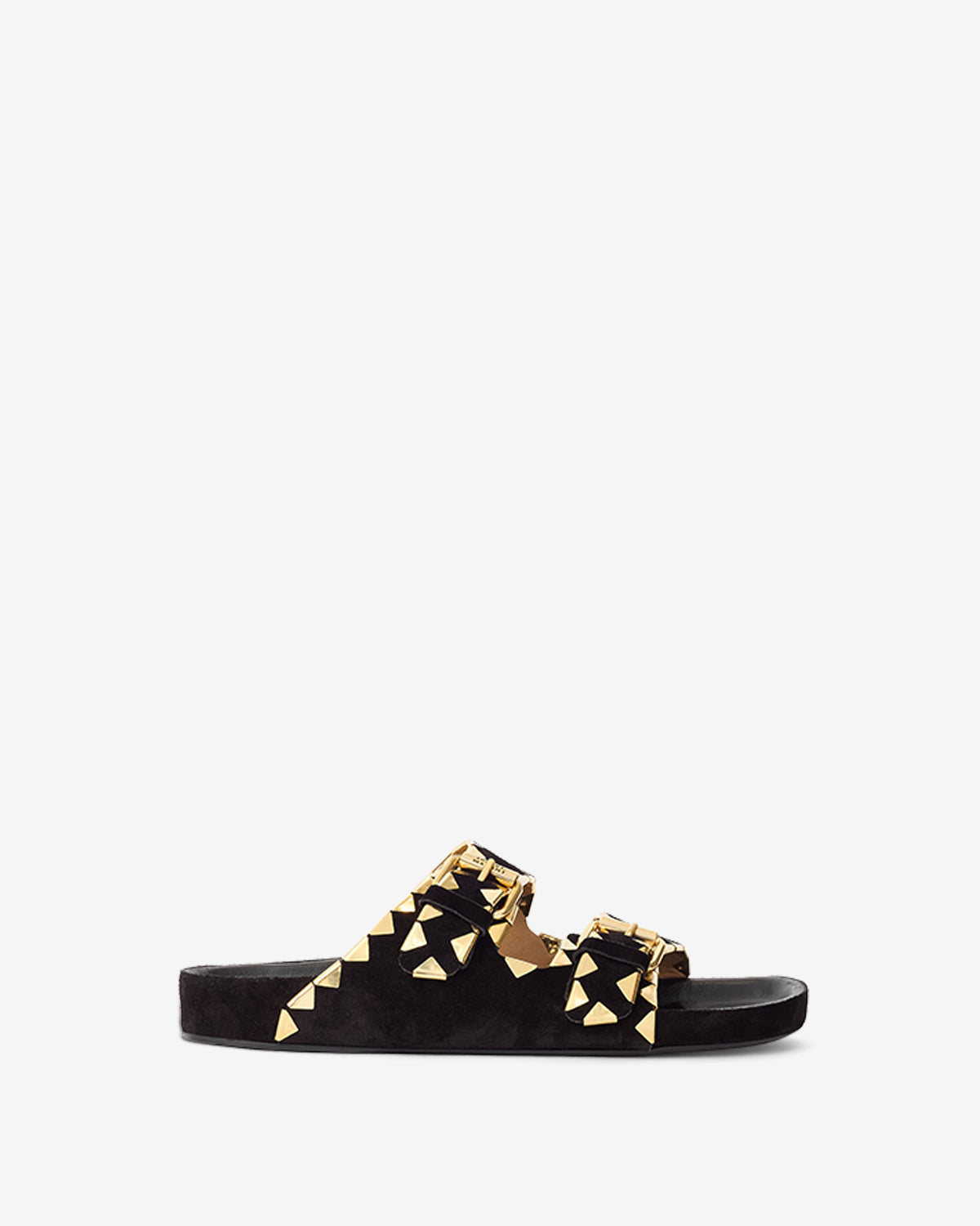 Lennyo sandals Woman Black and gold 2