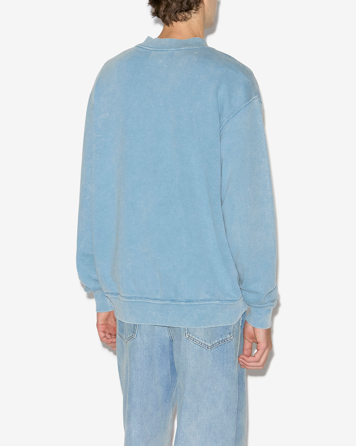 Sweatshirt mathias Man Ice bleu 4