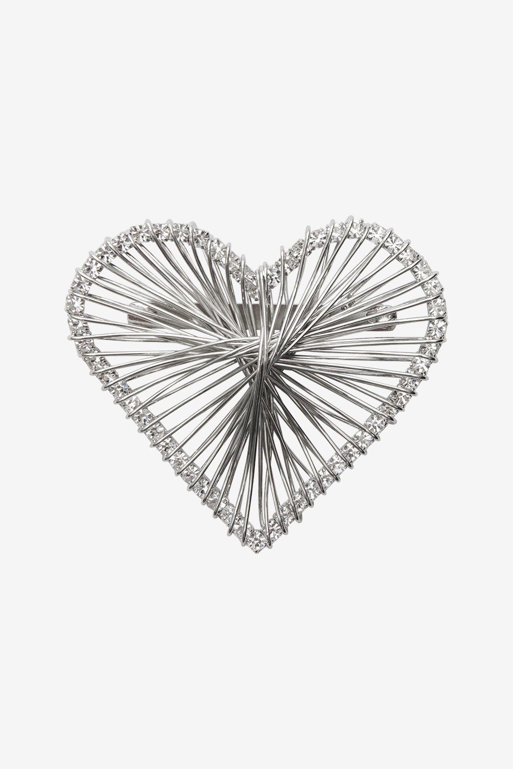 Broche cœur eden - Argenté - Woman - 1