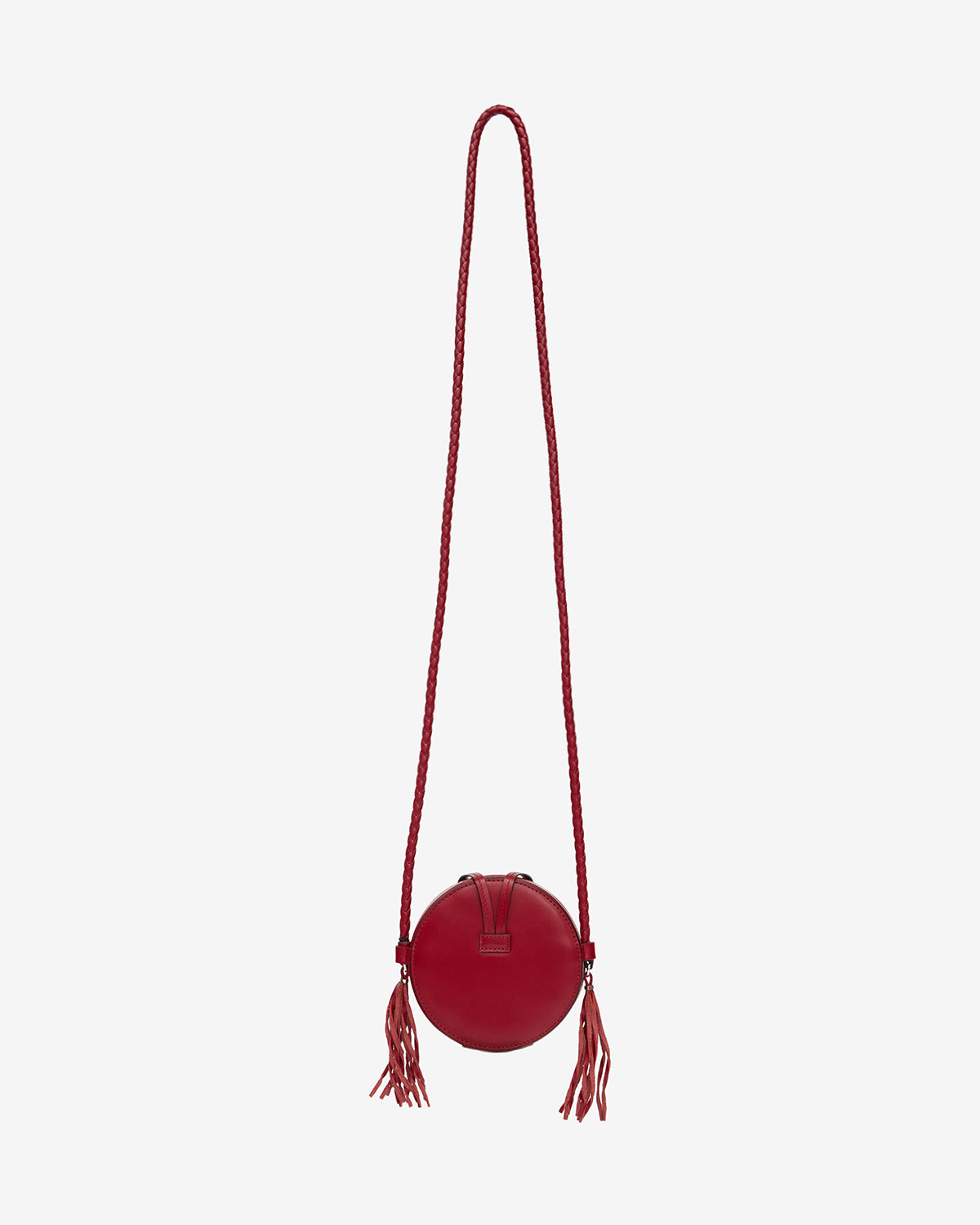 Bolso bandolera houna de piel - Deep red - Woman - 2