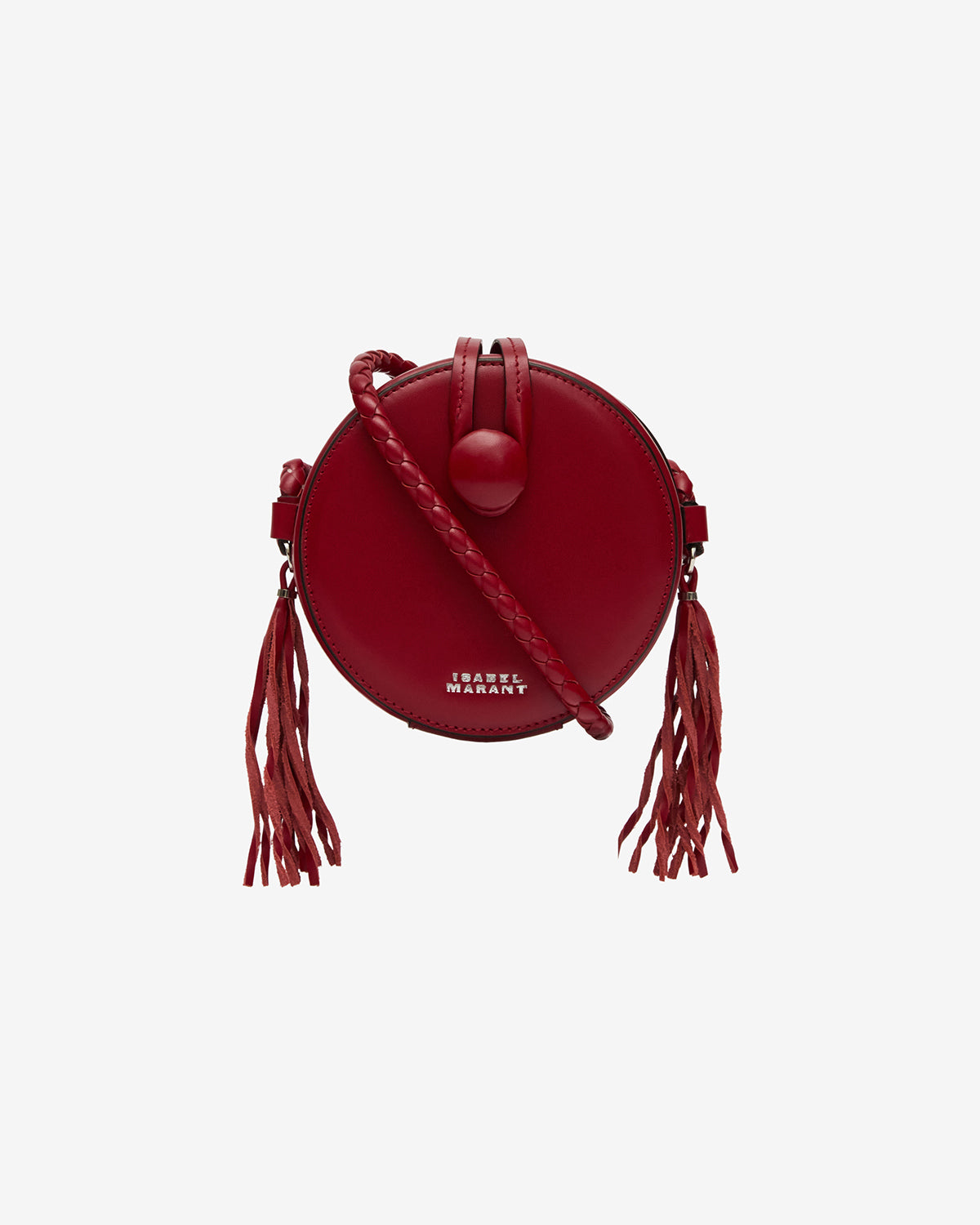 Bolso bandolera houna de piel - Deep red - Woman - 6