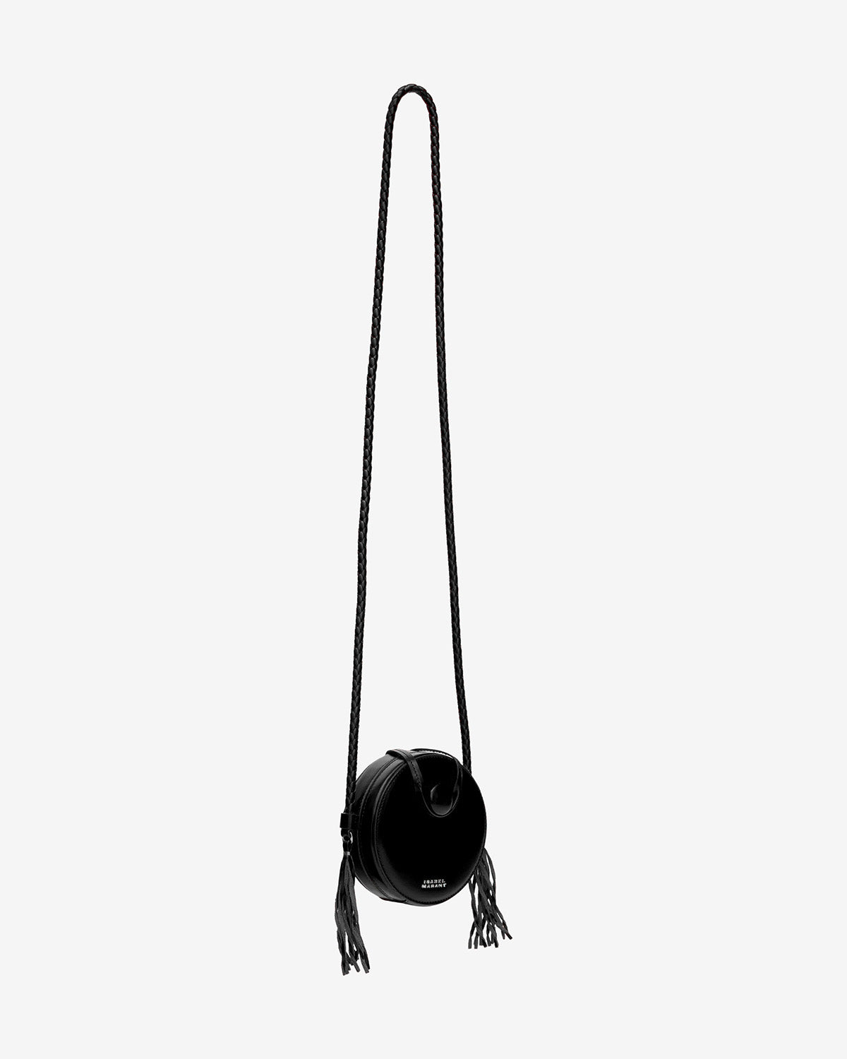 Houna soft leather bag - Black and silver - Woman - 4