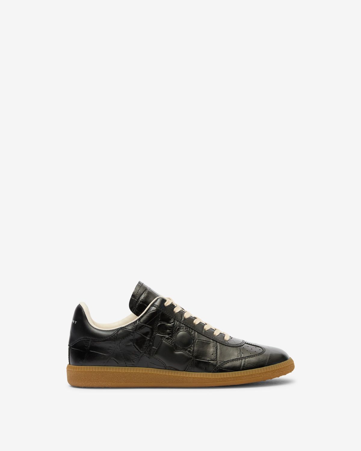 Brycy low-top leather sneakers - Black - Man - 1