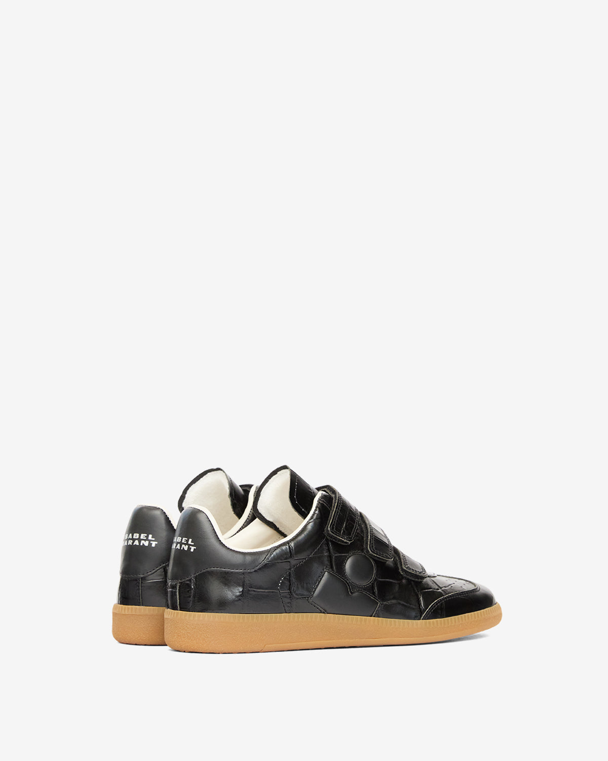 Sneakers basse beth in pelle martellata - Nero - Woman - 2
