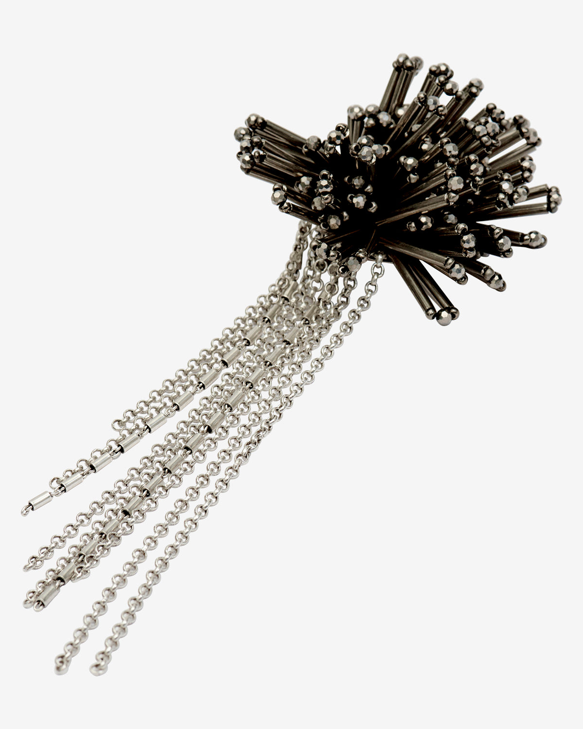 Pendientes colgantes amber - Anthracite-silver - Woman - 3