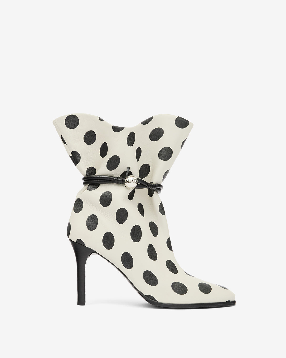 Boots lolya Woman Beige et noir 2