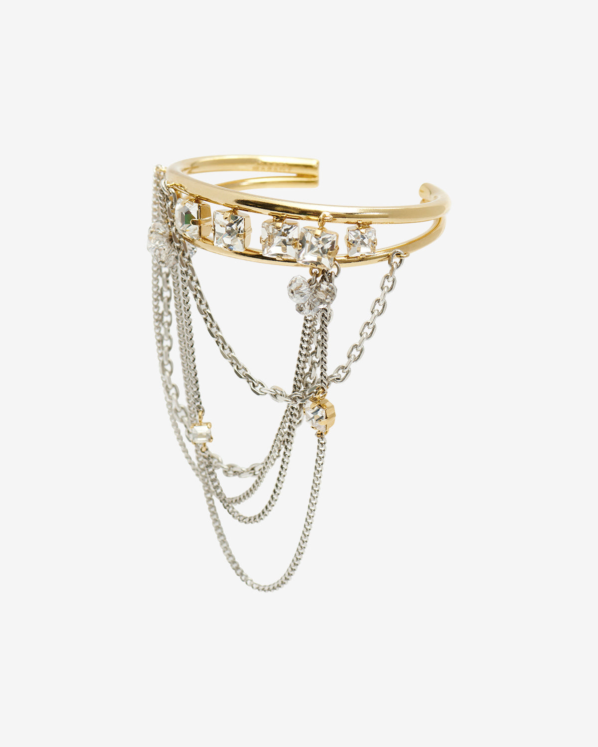 Bracciale a polsino jodie - Silver-gold - Woman - 3