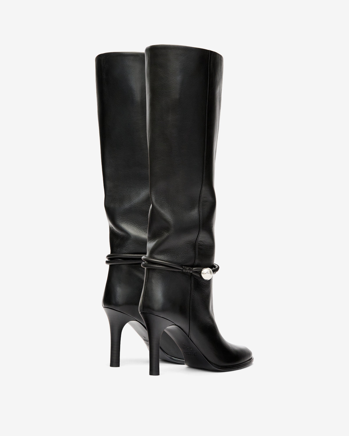 Ieva leather boots - Black - Woman - 2