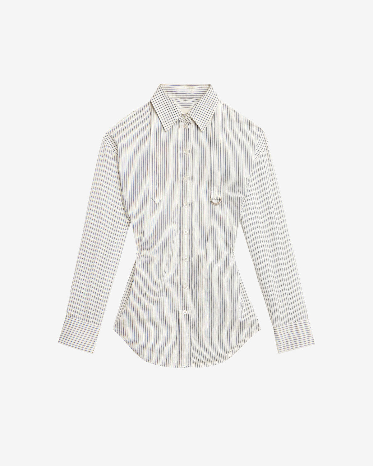 Camicia aurora Woman Ecru and black 4