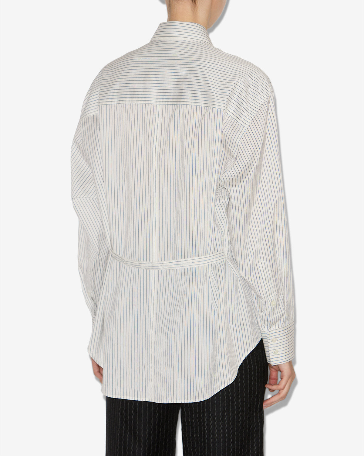 Camicia aurora Woman Ecru and black 4