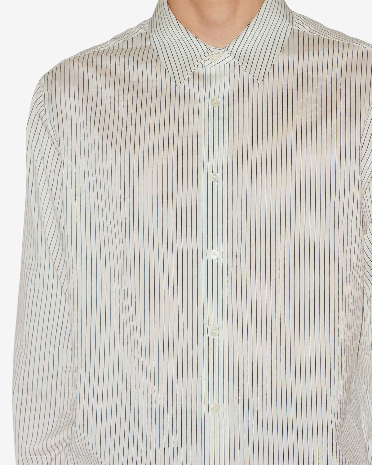 Camicia nathan Man Ecru and black 4