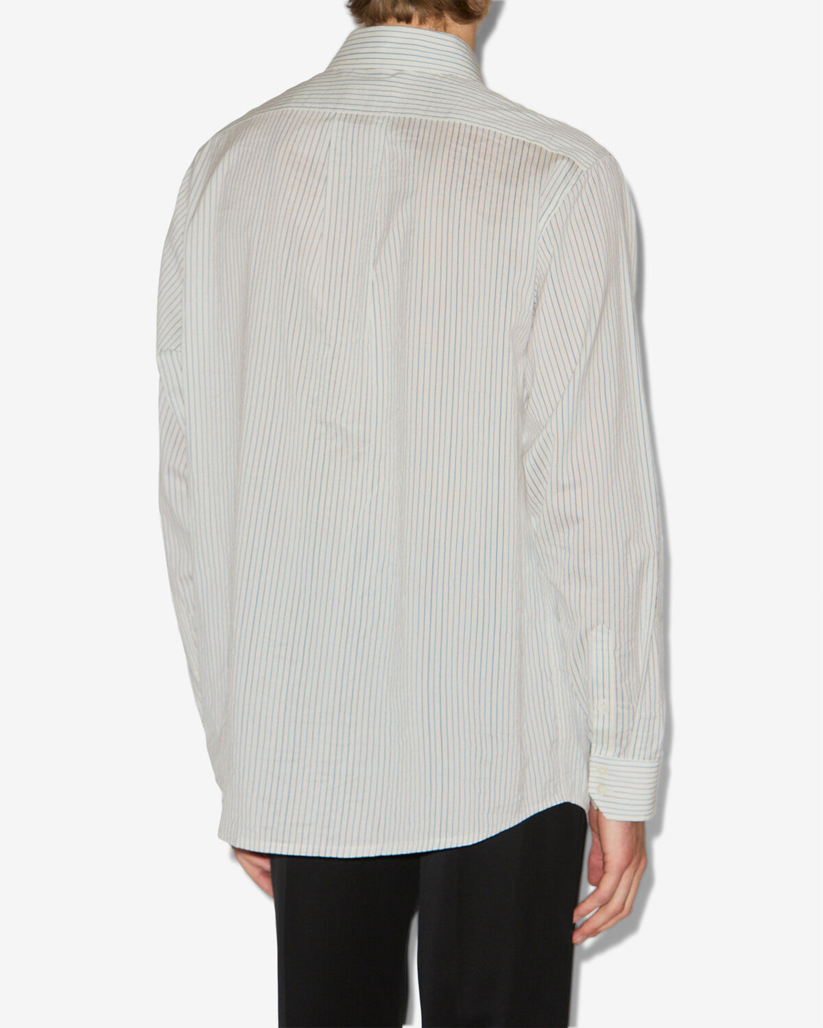 Camicia nathan Man Ecru and black 4