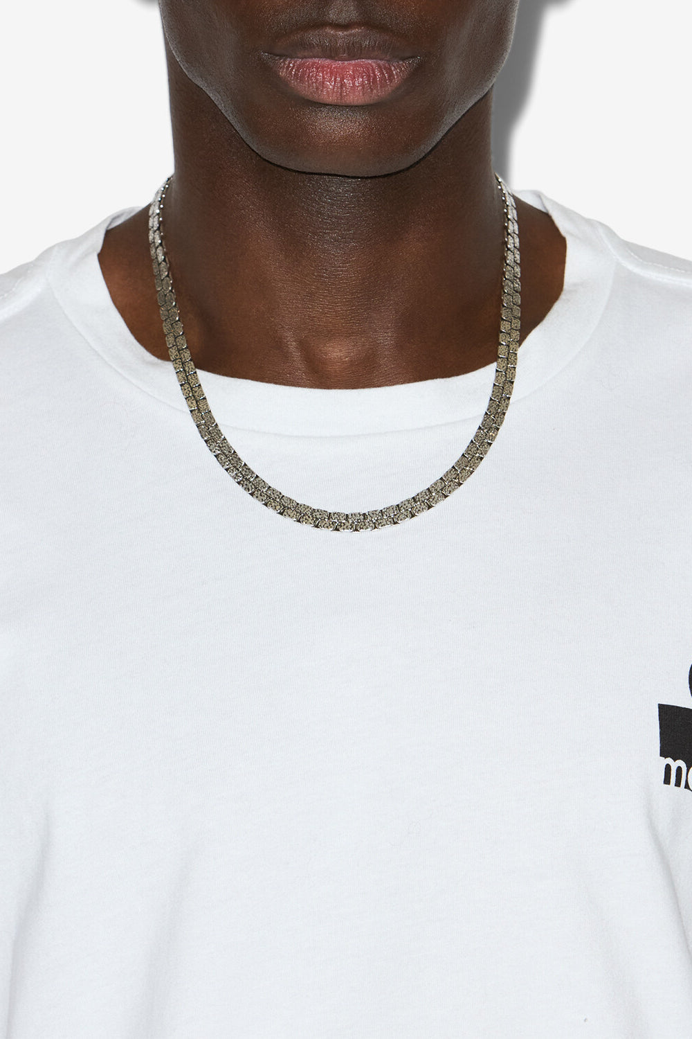 Collier marbré elsy - Argent - Man - 2
