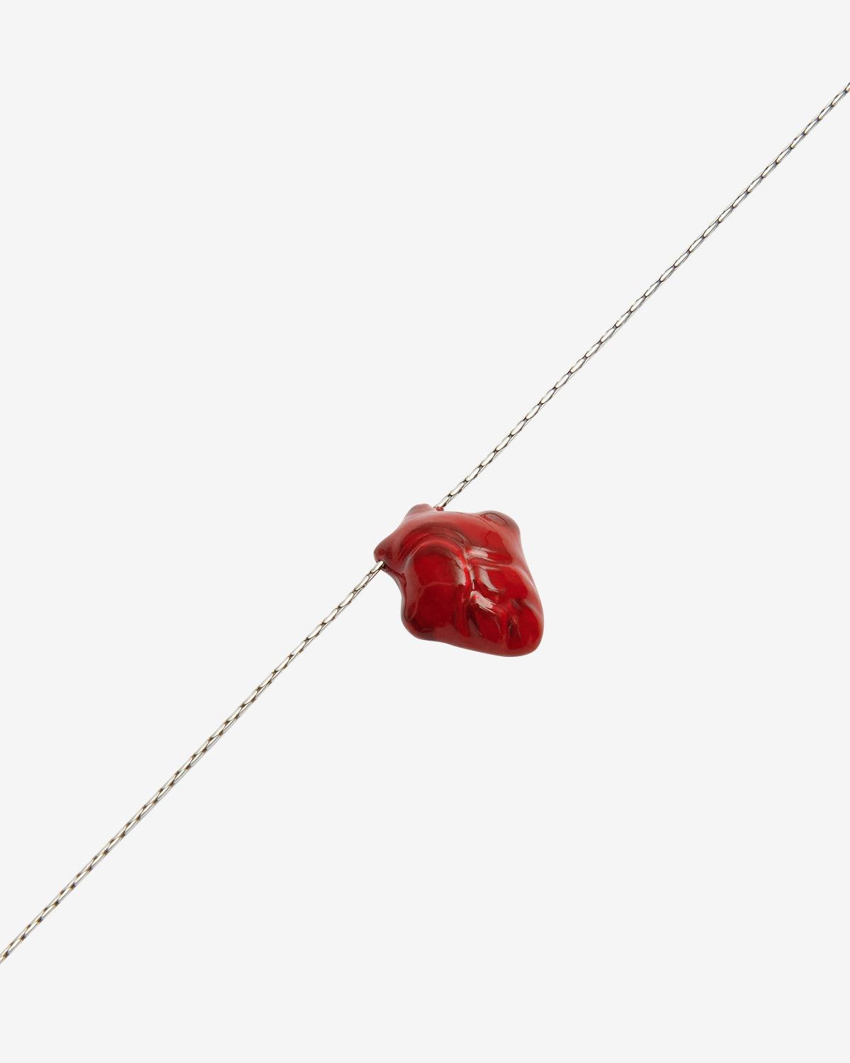 On my heart man ネックレス Man Red-silver 1