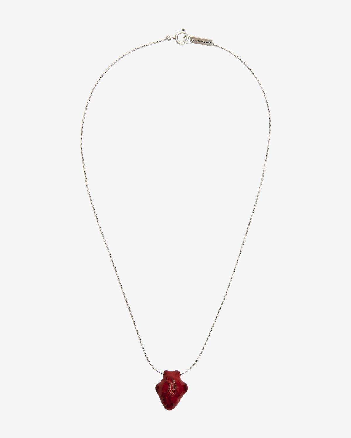 On my heart man ネックレス Man Red-silver 1