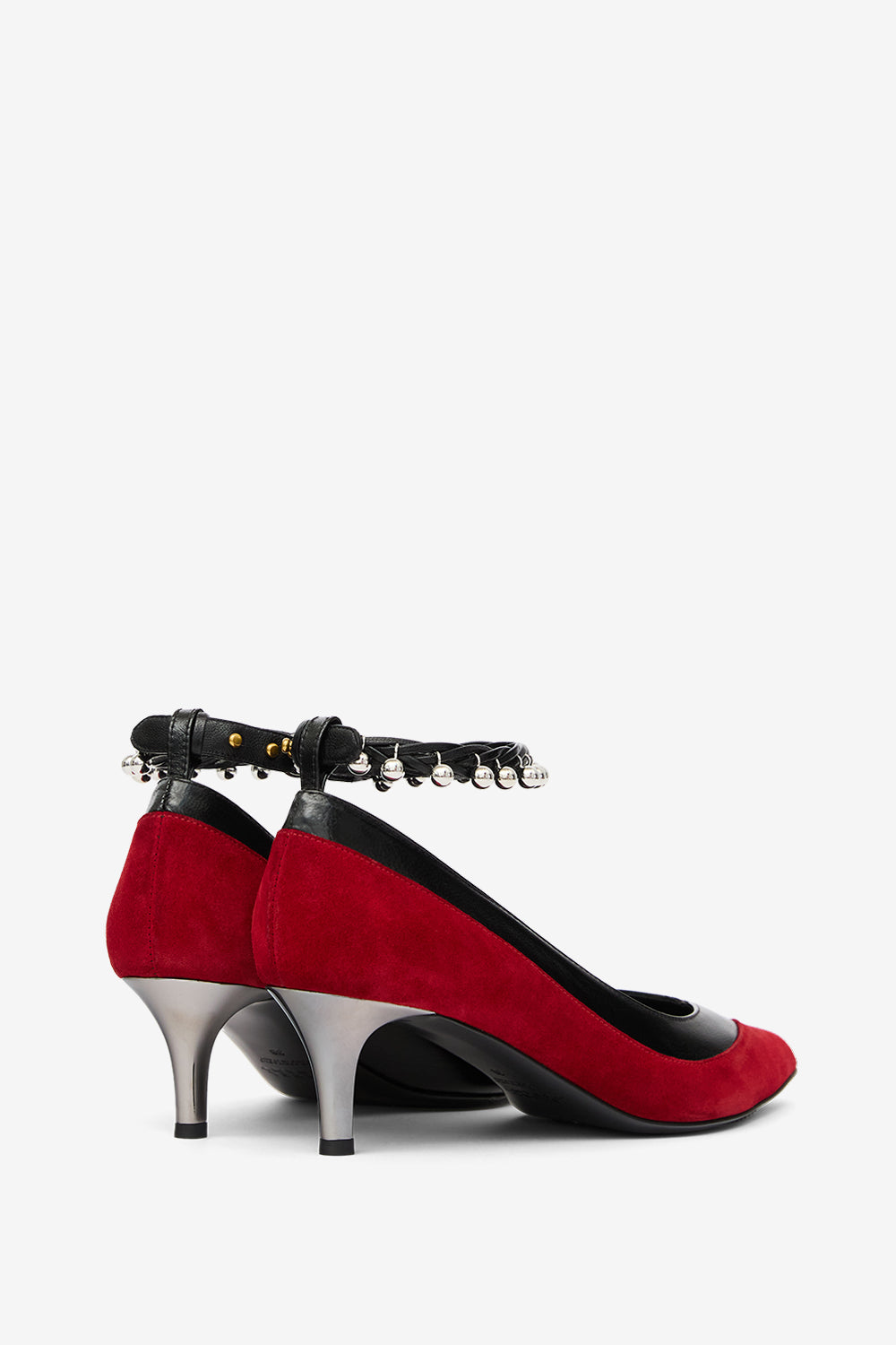 Palby 스트랩 로우 펌프스 - Red-black - Woman - 2