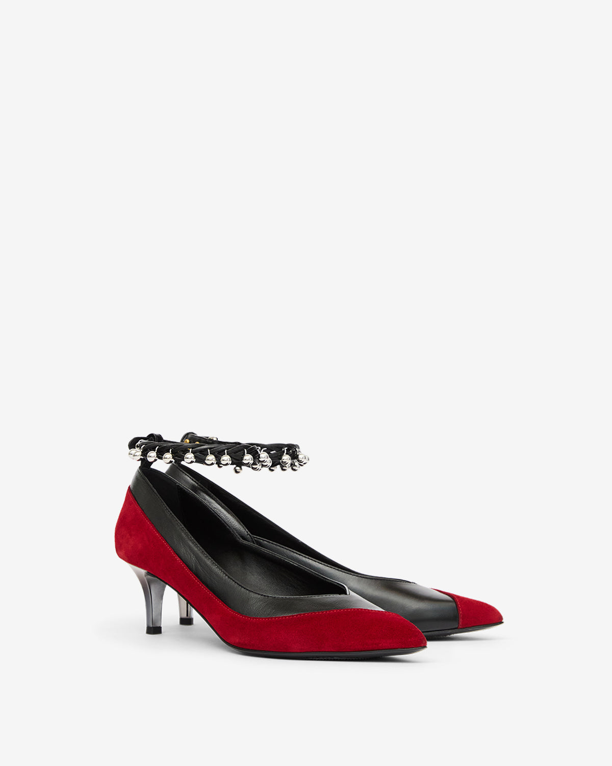 Zapatos de tacón palby Woman Red-black 2