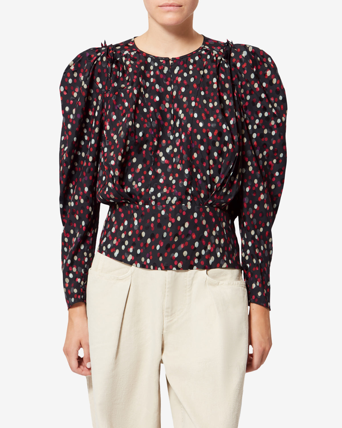 Maglione/top zarga Woman Black-red 4