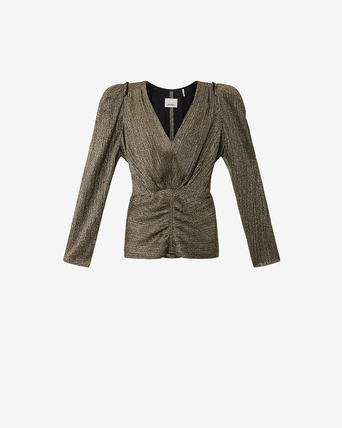 MARLIN TOP Woman gold | ISABEL MARANT Official online store